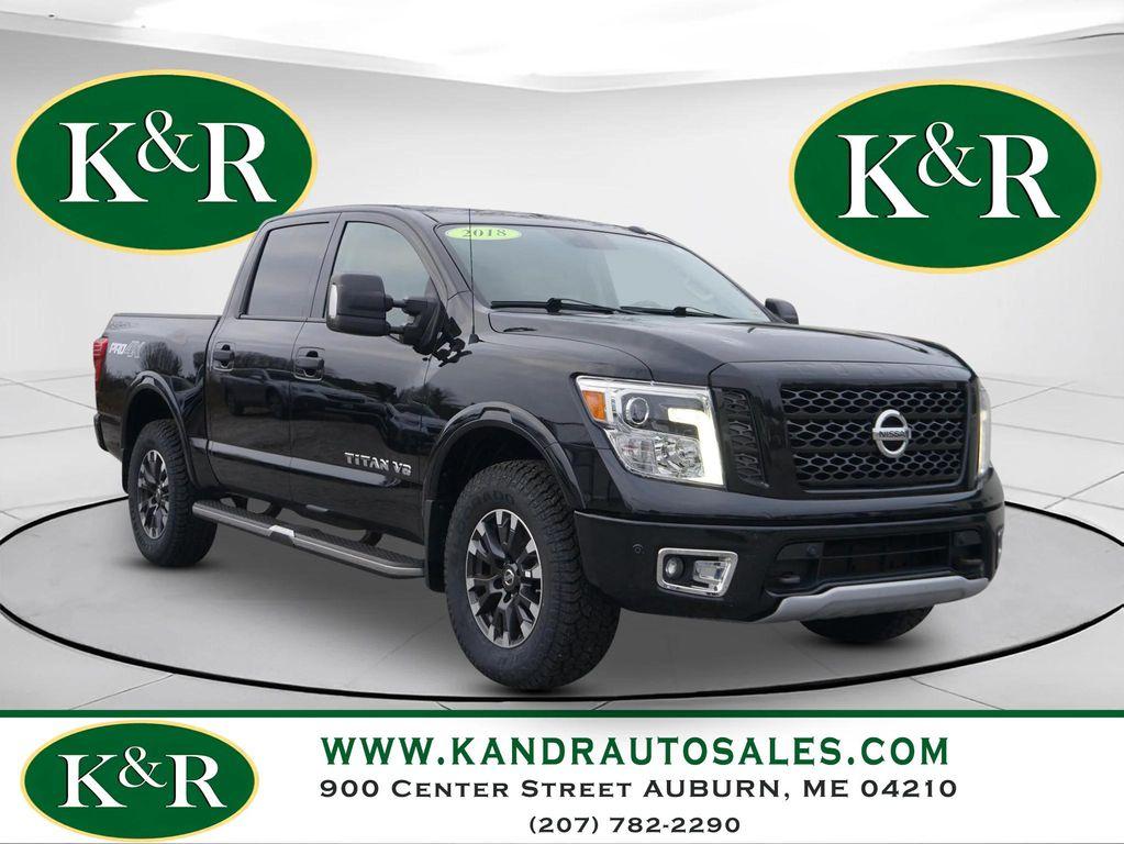 used 2018 Nissan Titan car, priced at $27,448