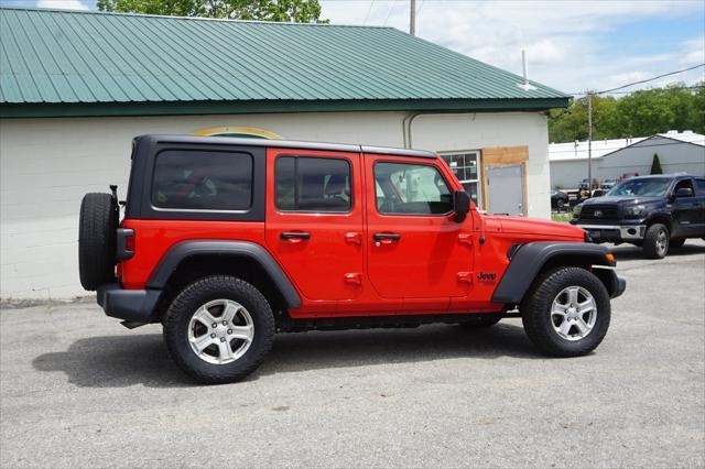 used 2021 Jeep Wrangler Unlimited car, priced at $28,991
