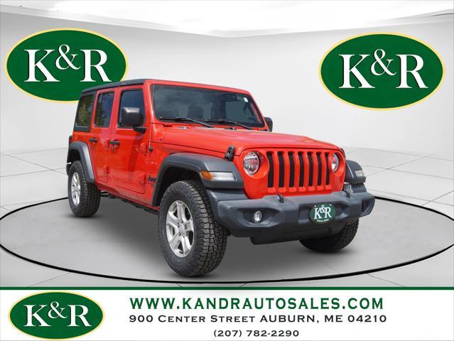 used 2021 Jeep Wrangler Unlimited car, priced at $28,991