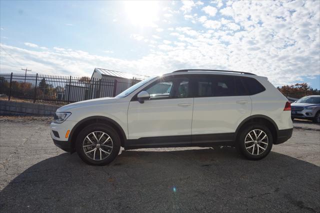 used 2021 Volkswagen Tiguan car, priced at $21,844