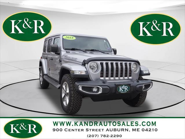 used 2018 Jeep Wrangler Unlimited car, priced at $28,488