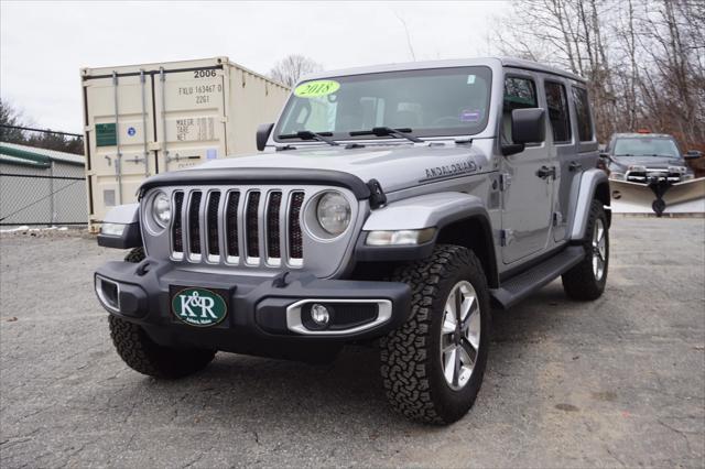 used 2018 Jeep Wrangler Unlimited car, priced at $28,488