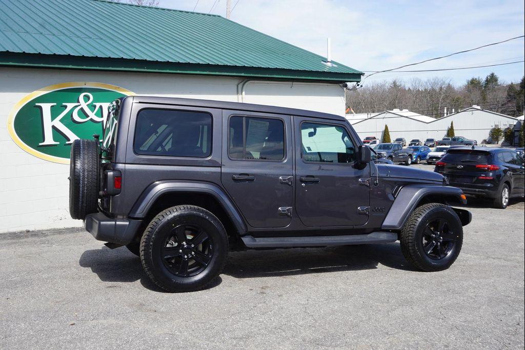 used 2020 Jeep Wrangler Unlimited car, priced at $33,522