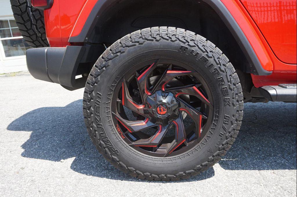 used 2020 Jeep Wrangler Unlimited car, priced at $32,248