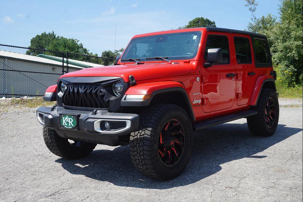 used 2020 Jeep Wrangler Unlimited car, priced at $32,248