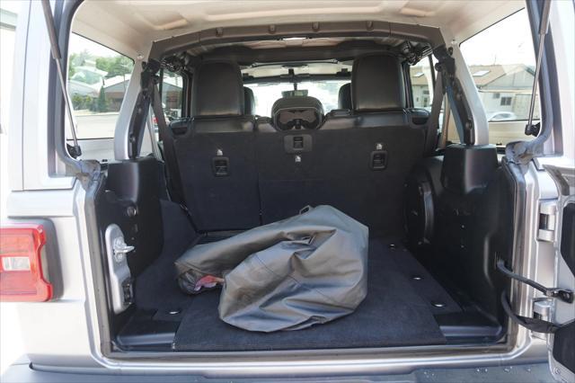 used 2018 Jeep Wrangler Unlimited car, priced at $28,744