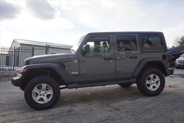 used 2020 Jeep Wrangler Unlimited car, priced at $30,938