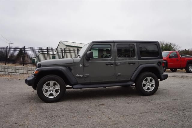 used 2020 Jeep Wrangler Unlimited car, priced at $32,444