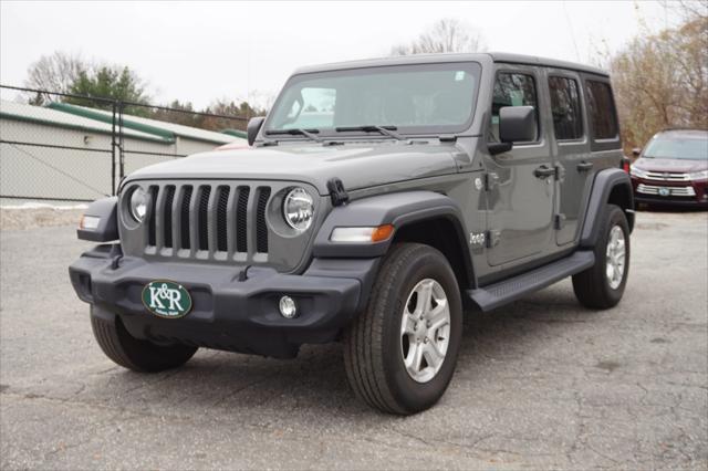 used 2020 Jeep Wrangler Unlimited car, priced at $32,444