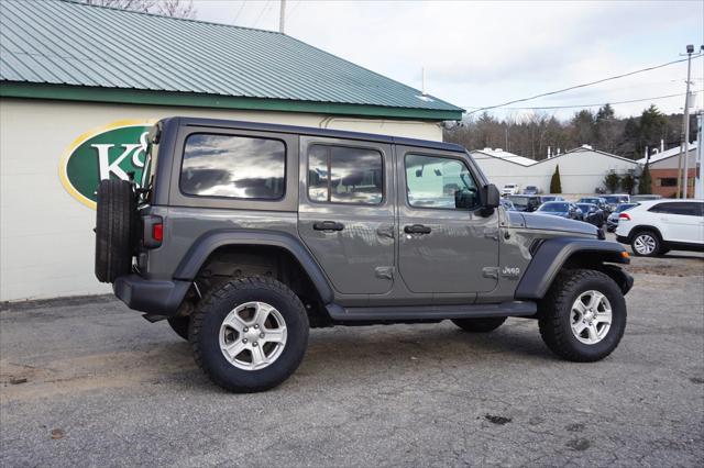 used 2020 Jeep Wrangler Unlimited car, priced at $30,938