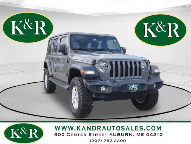 used 2020 Jeep Wrangler Unlimited car, priced at $30,938