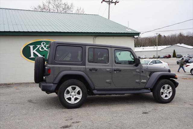 used 2020 Jeep Wrangler Unlimited car, priced at $32,444