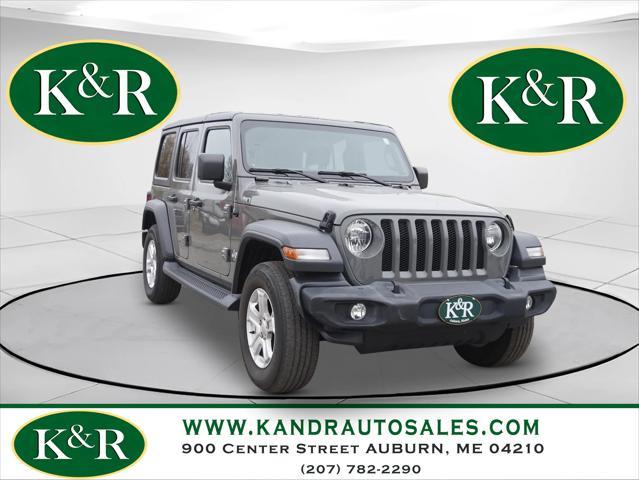 used 2020 Jeep Wrangler Unlimited car, priced at $32,444