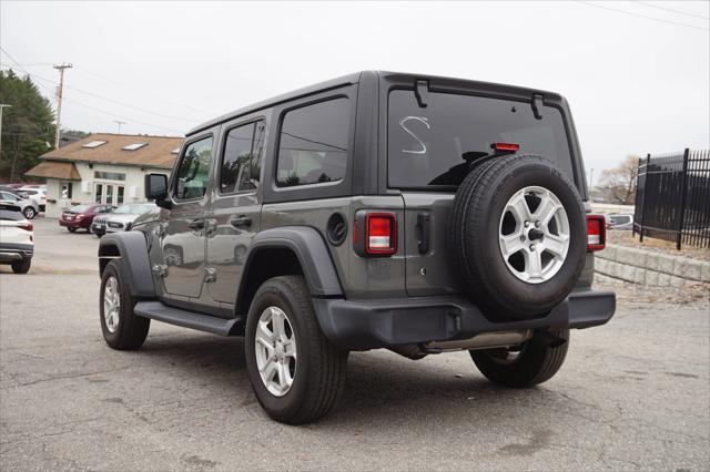 used 2020 Jeep Wrangler Unlimited car, priced at $32,444