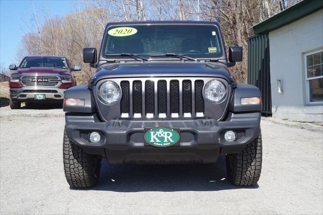 used 2020 Jeep Wrangler car, priced at $26,922