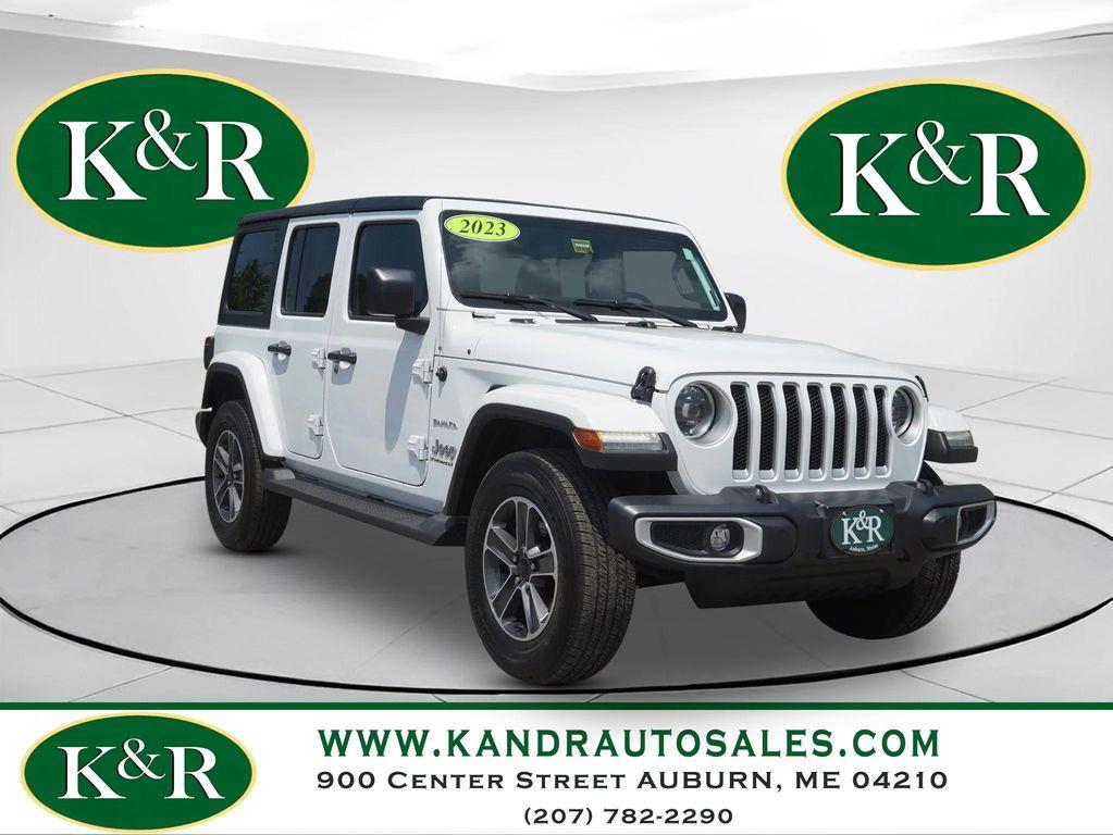 used 2023 Jeep Wrangler car, priced at $37,123