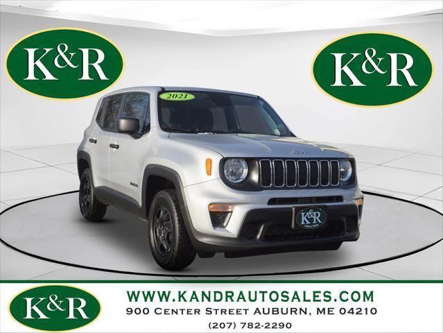 used 2021 Jeep Renegade car, priced at $15,775