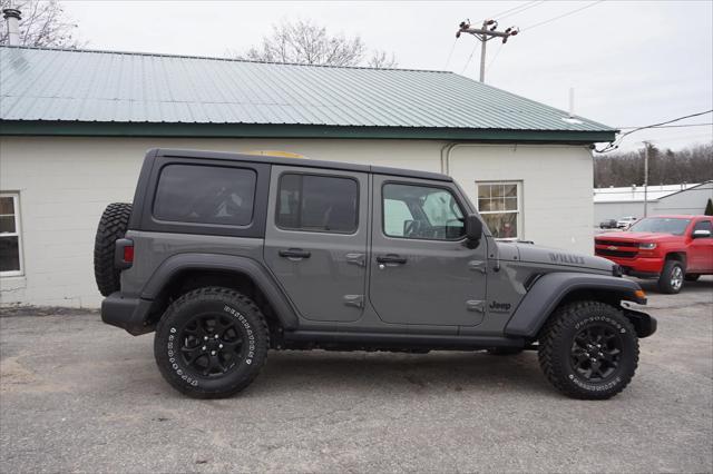 used 2021 Jeep Wrangler Unlimited car, priced at $30,888