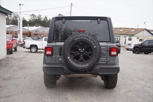 used 2021 Jeep Wrangler Unlimited car, priced at $30,888