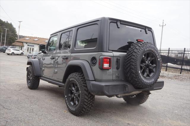 used 2021 Jeep Wrangler Unlimited car, priced at $30,888