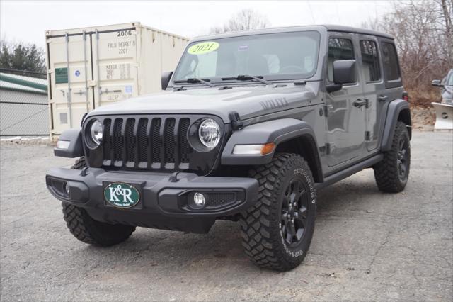 used 2021 Jeep Wrangler Unlimited car, priced at $30,888