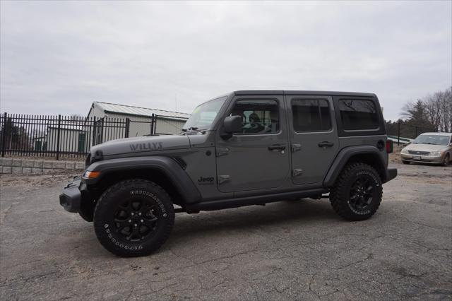 used 2021 Jeep Wrangler Unlimited car, priced at $30,888