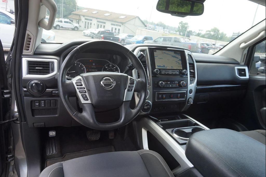 used 2021 Nissan Titan car, priced at $28,719