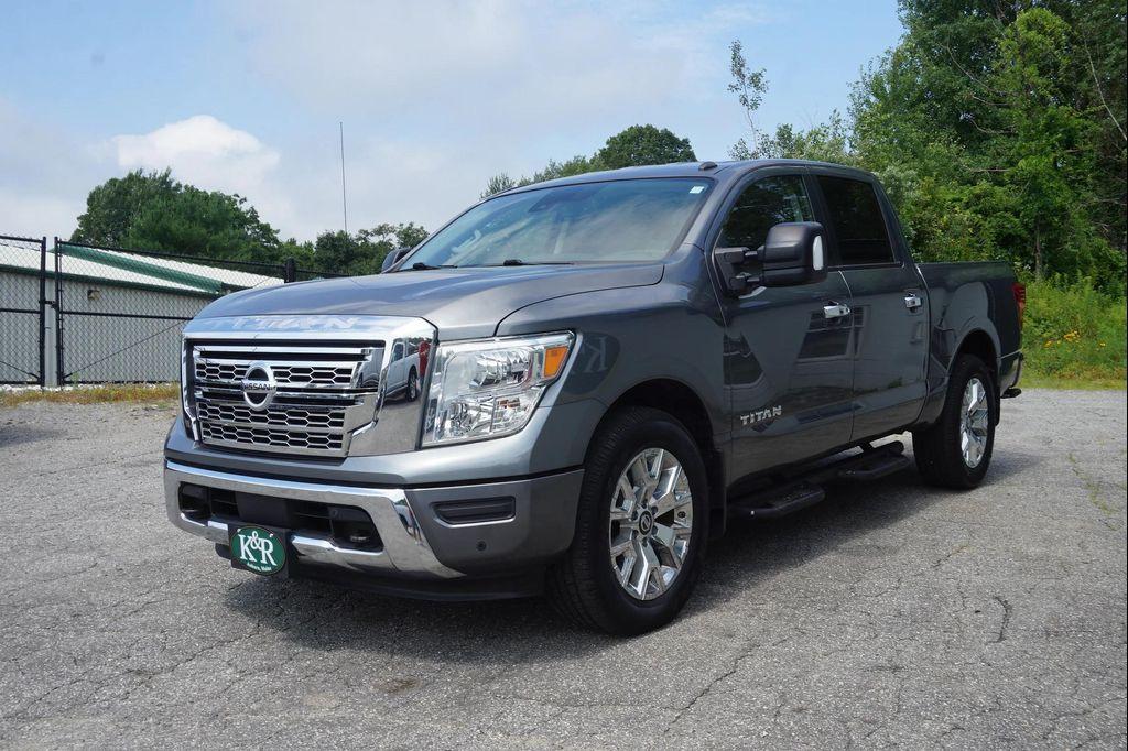 used 2021 Nissan Titan car, priced at $28,719