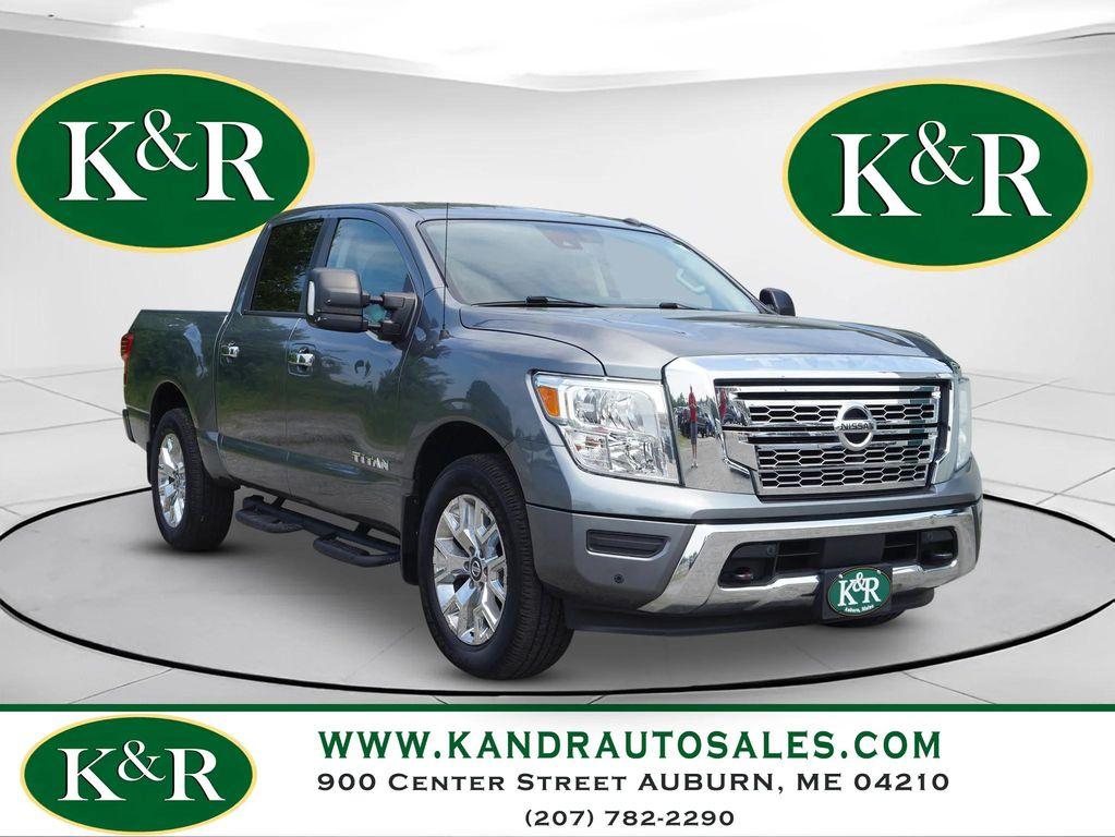 used 2021 Nissan Titan car, priced at $28,719