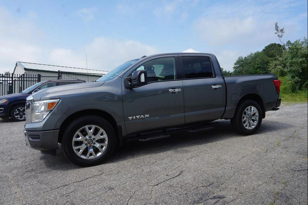 used 2021 Nissan Titan car, priced at $28,719