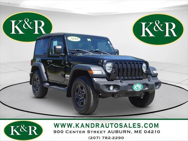 used 2018 Jeep Wrangler car, priced at $24,222