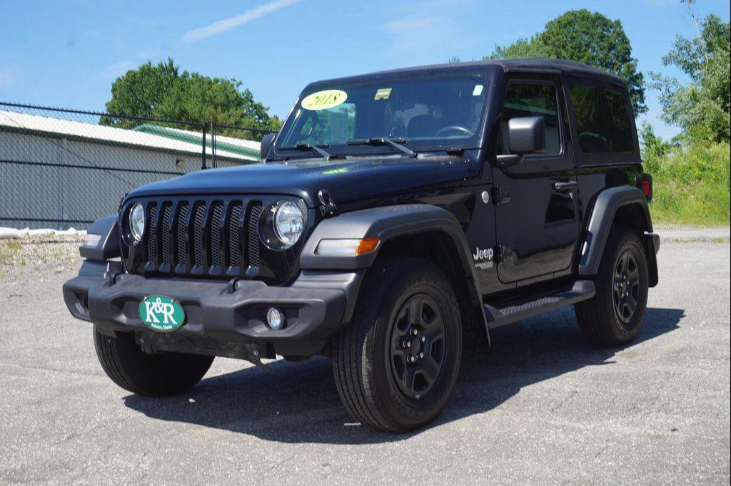 used 2018 Jeep Wrangler car, priced at $23,588