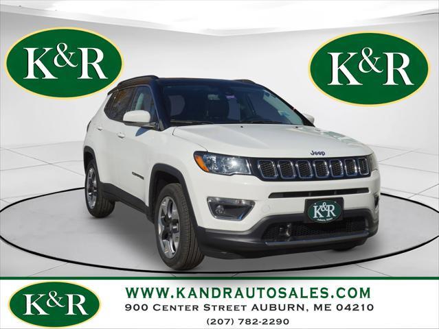 used 2021 Jeep Compass car, priced at $21,356