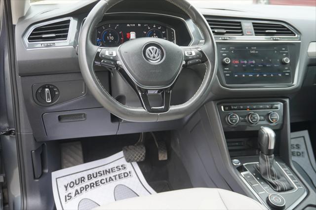 used 2021 Volkswagen Tiguan car, priced at $19,572