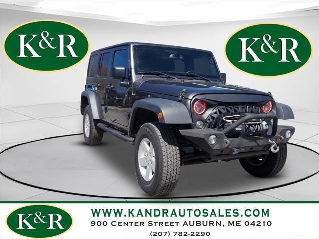 used 2018 Jeep Wrangler JK Unlimited car, priced at $24,844
