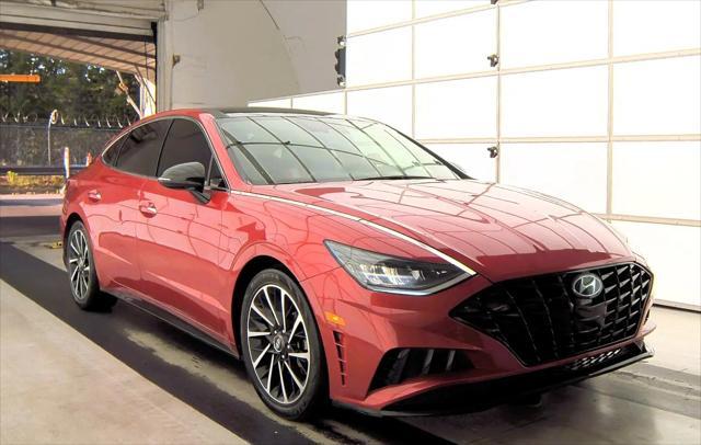 used 2020 Hyundai Sonata car, priced at $14,777
