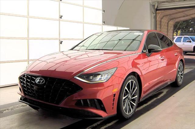 used 2020 Hyundai Sonata car, priced at $14,777