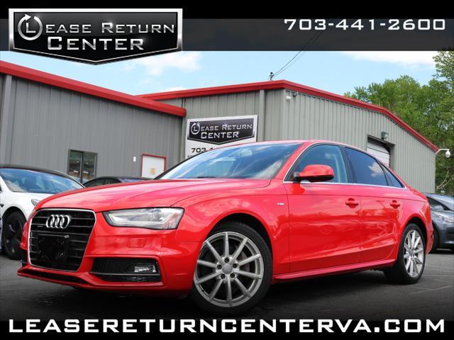 used 2016 Audi A4 car, priced at $11,700