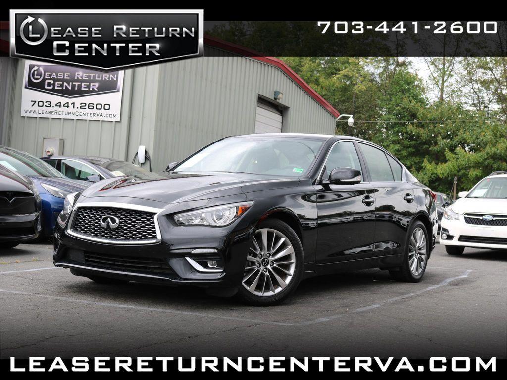 used 2022 INFINITI Q50 car, priced at $23,900
