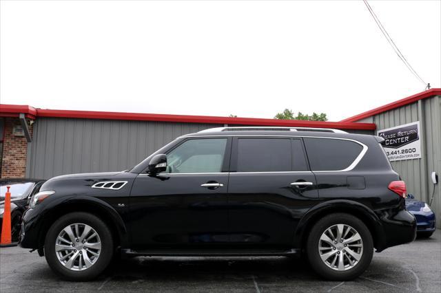 used 2017 INFINITI QX80 car, priced at $28,700