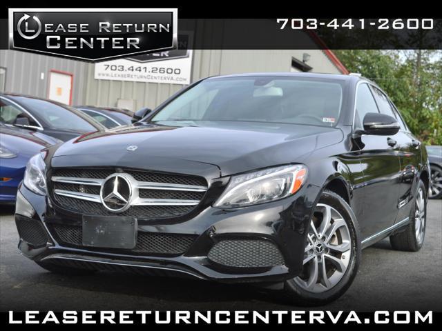 used 2018 Mercedes-Benz C-Class car, priced at $18,700