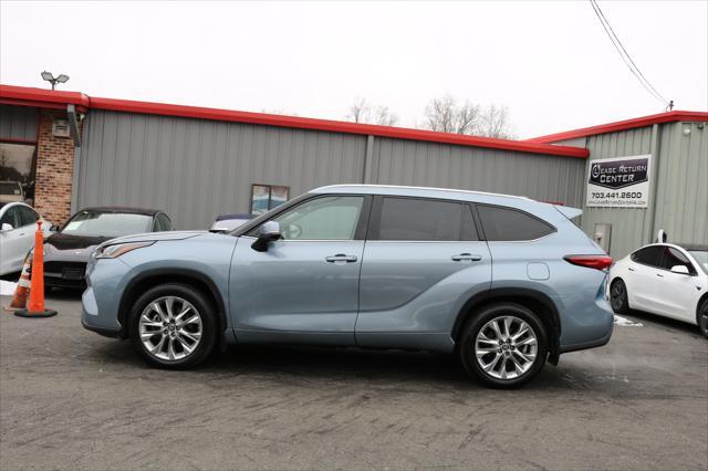 used 2021 Toyota Highlander Hybrid car, priced at $37,700