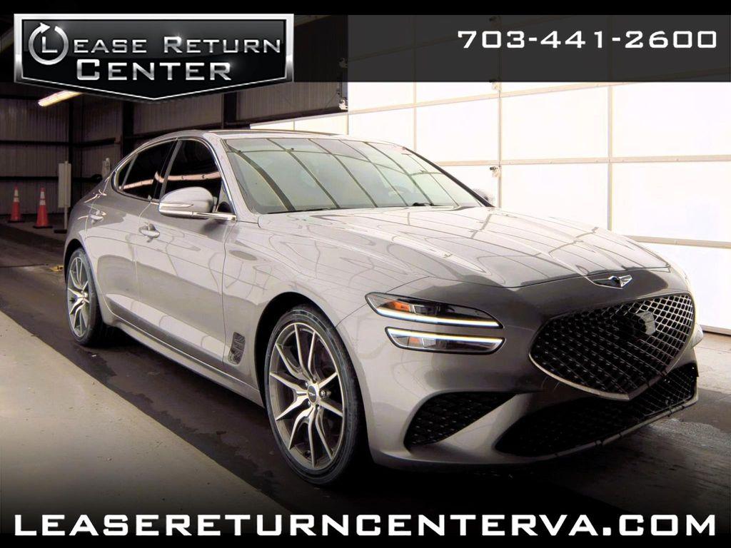 used 2023 Genesis G70 car, priced at $20,777