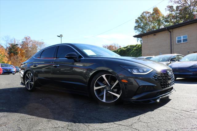 used 2021 Hyundai Sonata car, priced at $18,577