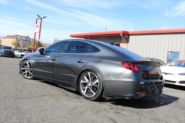 used 2021 Hyundai Sonata car, priced at $18,577