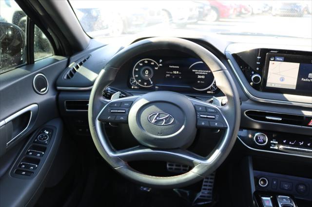 used 2021 Hyundai Sonata car, priced at $18,577