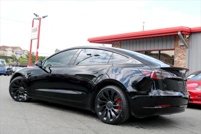 used 2021 Tesla Model 3 car, priced at $27,700