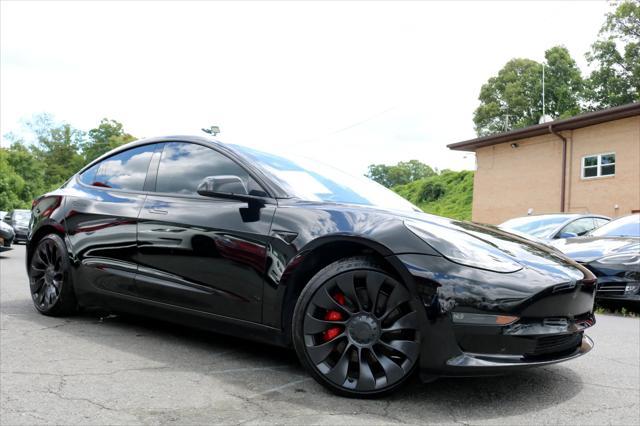 used 2021 Tesla Model 3 car, priced at $27,700