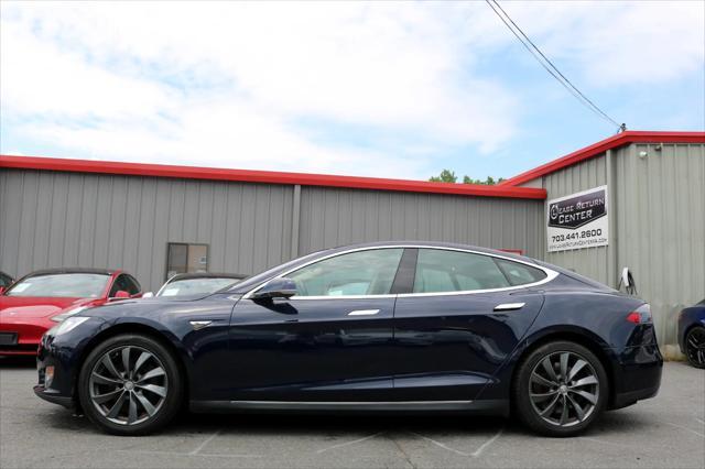 used 2013 Tesla Model S car, priced at $18,500