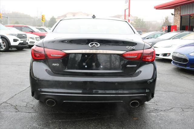 used 2021 INFINITI Q50 car, priced at $24,700